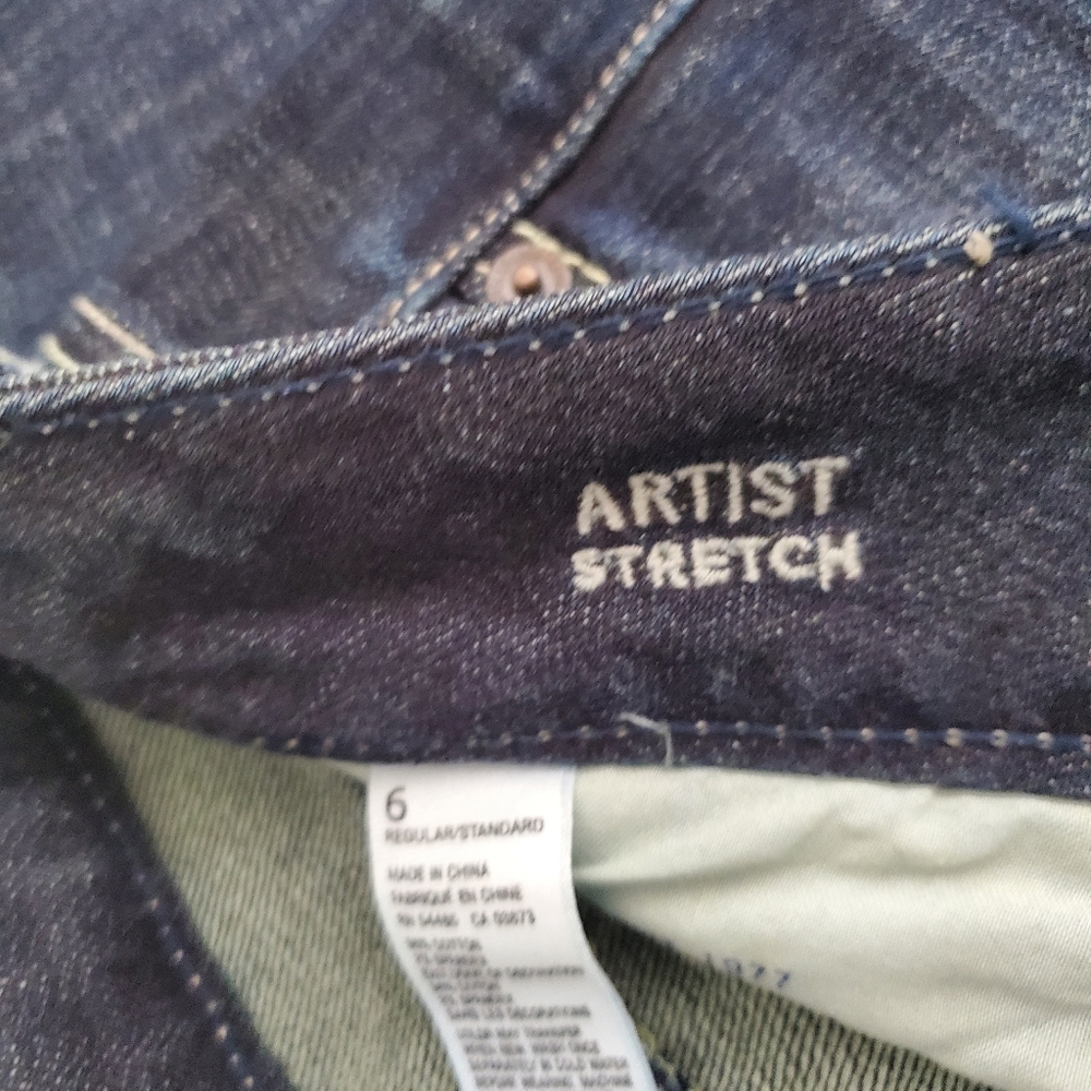 Women's Vintage American Eagle Artist Stretch. Size 6 Regular. 90's Y2K. - Picture 5 of 6